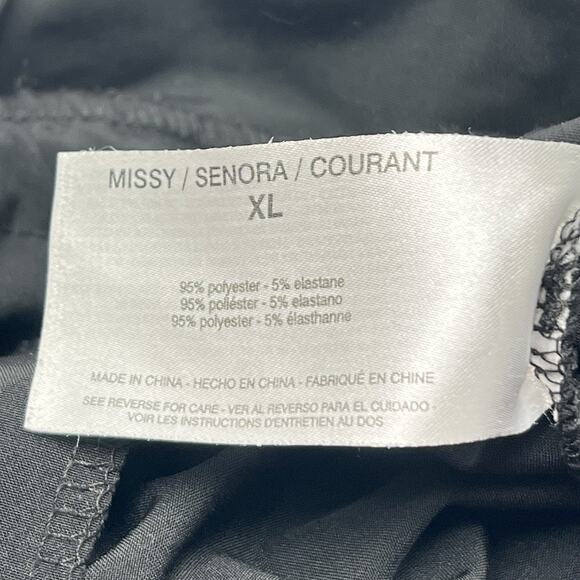 Old Navy + Ankle Pants Size XL Pull On Wide Led Pockets Lot of 3 Gray Black Tan - Picture 11 of 16